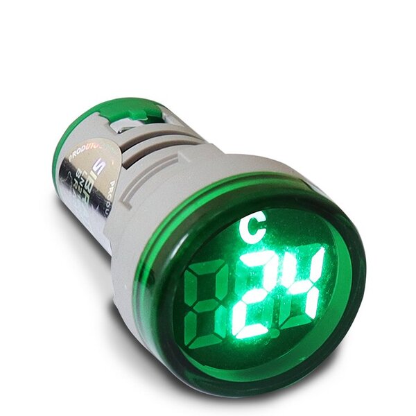 Medidor De Temperatura Ad22 -20°c Até 199°c 60~380v | Verde